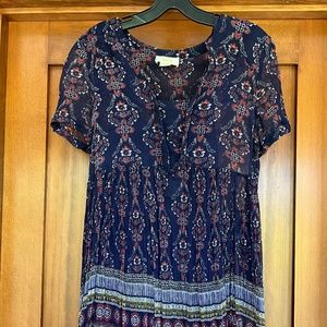 Maeve from Anthropologie Shirt with lining | Size S/P